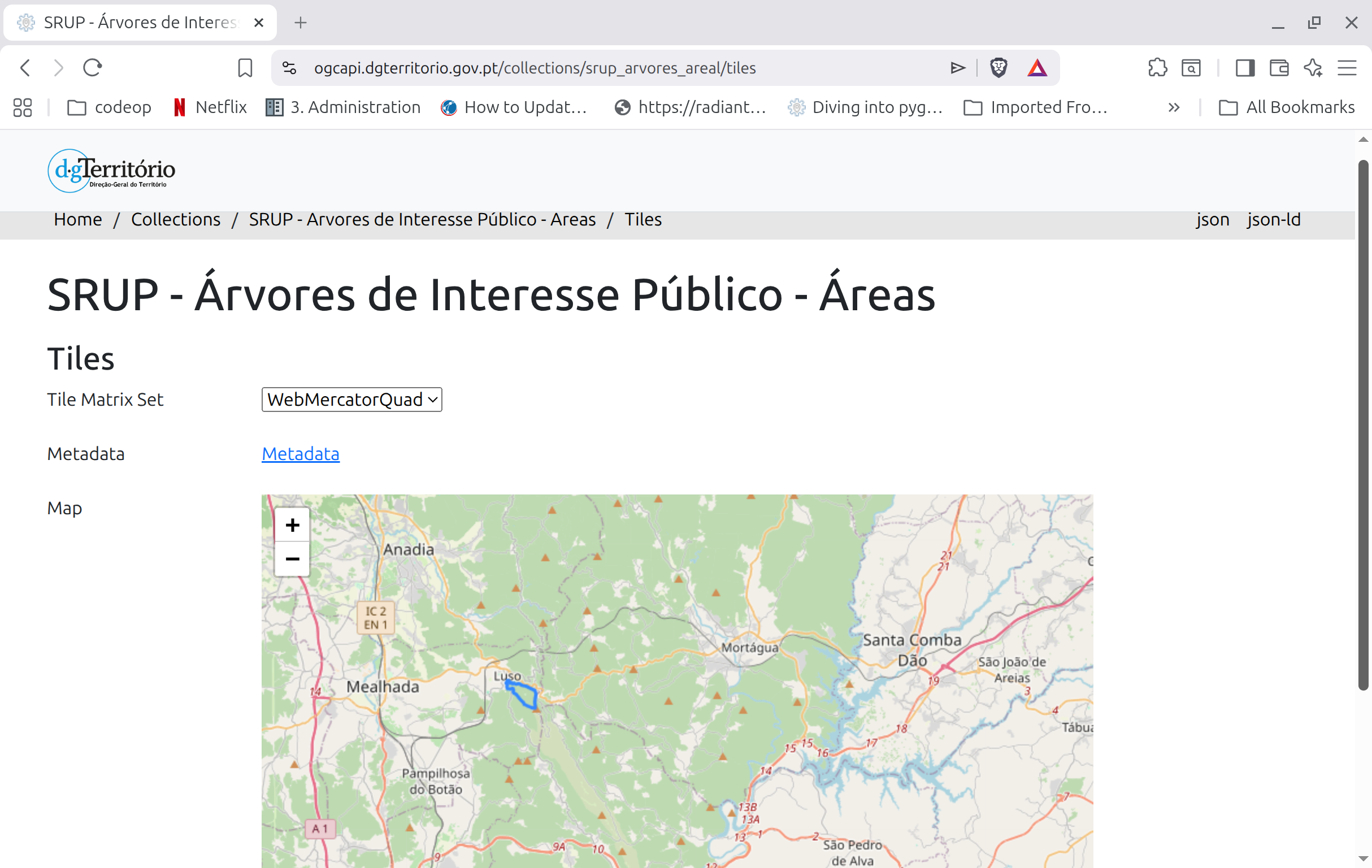 Arvores de interesse publico
